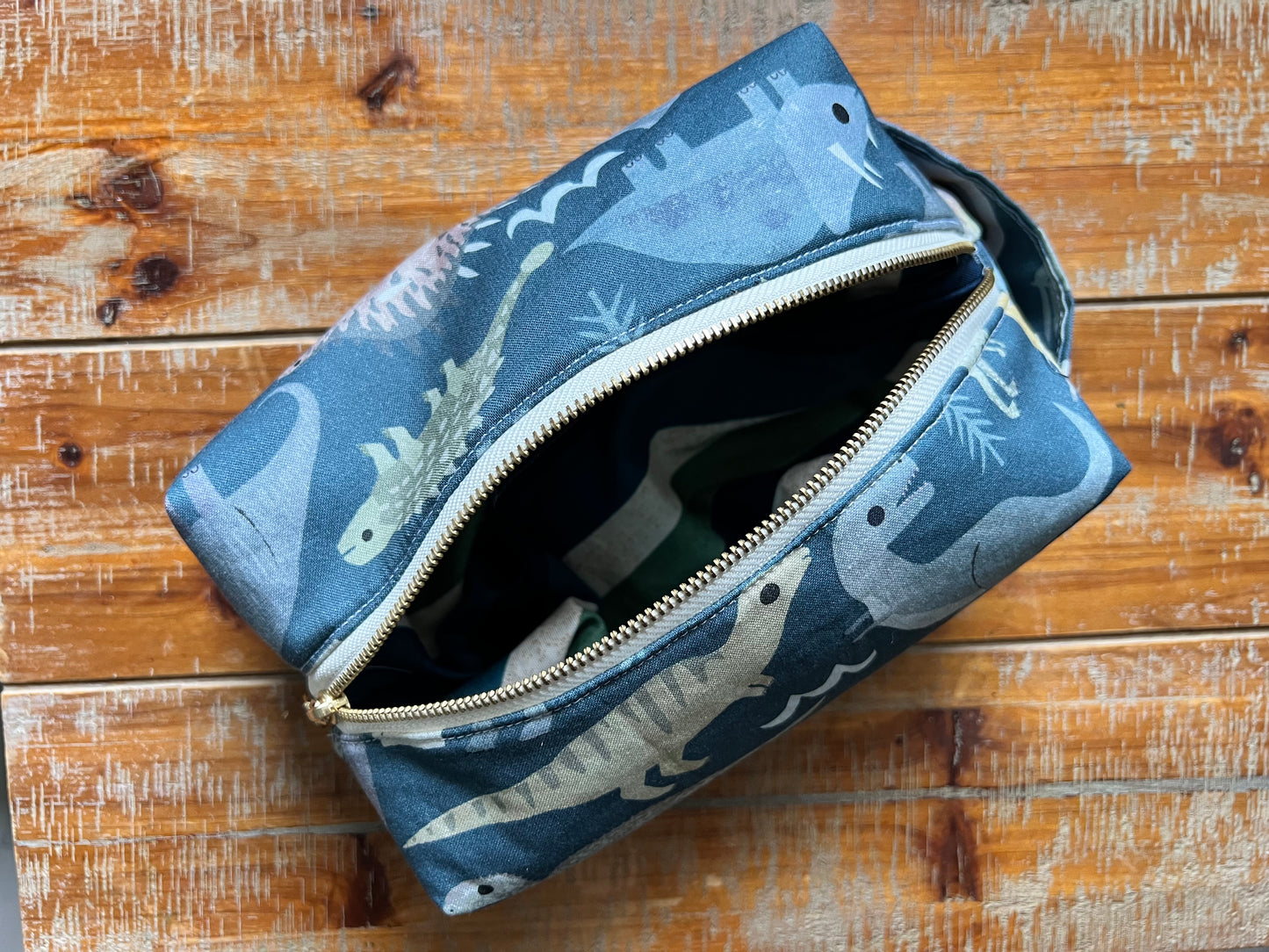 Dino Block Pouch