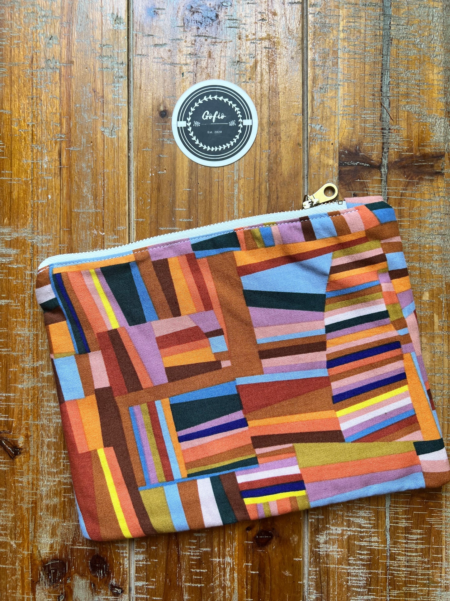 Crops in Multi Zipper Pouch