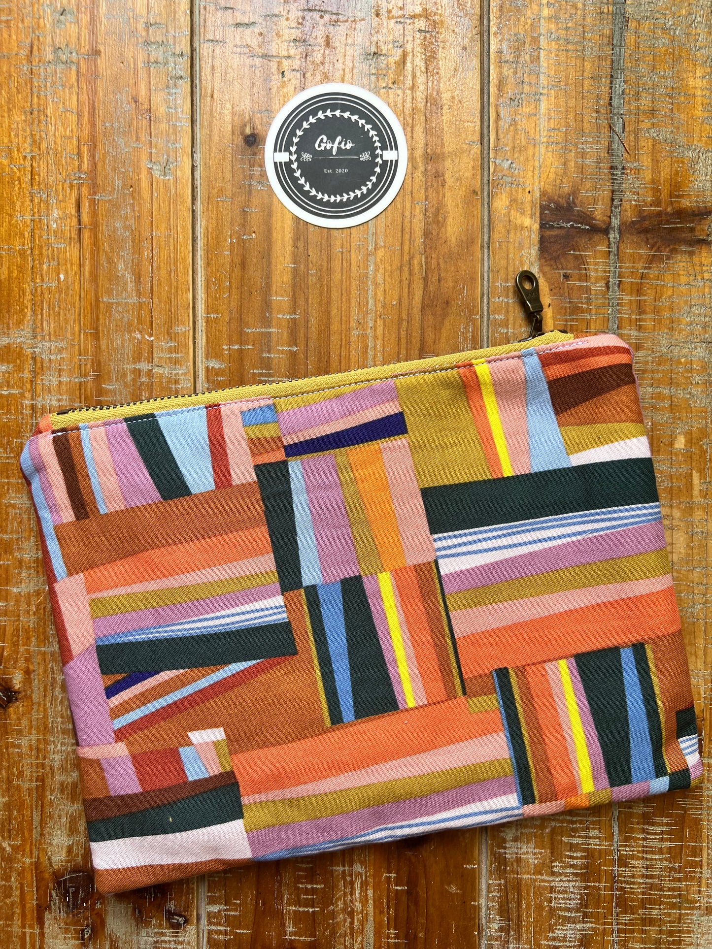 Crops in Multi Zipper Pouch